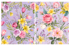 Shabby Chic, Flowers, Papers, Junk Journal Product Image 2