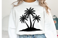 Palm Trees svg | Summer Svg | Svg Cut Files Product Image 1
