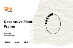 Decorative Plant Frame Product Image 1
