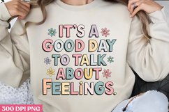 It&#039;s a Good Day to Talk PNG, Retro Positive Sublimation PNG Product Image 2