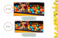 Funny Easter Bunny Mug, Easter Eggs Mug Template Product Image 2