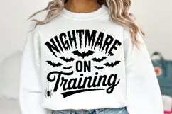 Nightmare on Training Svg | Halloween Svg | Shirt Svg Product Image 1
