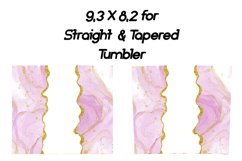 Pink tumbler, Personalized tumbler sublimation Product Image 2