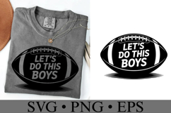 Let&#039;s Do this Boys Svg | Game Day Svg | Sport | Shirt Svg Product Image 2