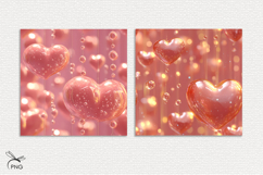 Air Hearts digital paper Product Image 2