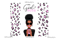 Afro American Boss Tumbler Design Product Image 2