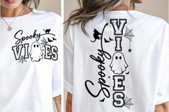 Spooky Vibes PNG, Halloween PNG, Funny Halloween PNG, Ghost Product Image 2