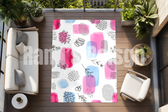 Outdoor balcony rug mockup Product Image 3