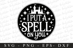 I Puta Spell No you Svg | Halloween Svg | Cricut Product Image 1
