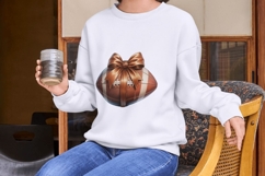 Touchdown Vibes Football Mama Quote PNG Pack Product Image 2