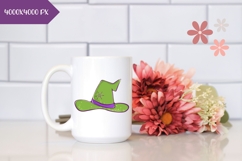 Hand Drawn Halloween Witch Hat Illustration, Halloween PNG Product Image 2
