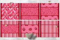 Valentine sublimation | Skinny tumbler glitter design bundle Product Image 2