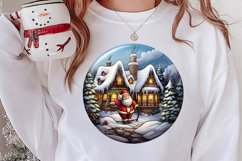 Beautiful Christmas Watercolor Clipart, Beautiful Christmas Product Image 2