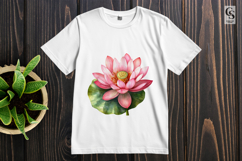 Lotus Flower clipart sublimation png Product Image 2
