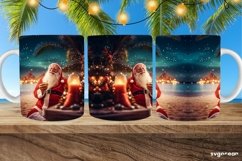 Christmas in July Mug Wraps | 11 oz | Sublimation Product Image 3