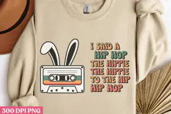 I said a hip hop the hippie PNG, Gnome St Patricks Day Subli Product Image 2