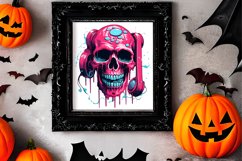 Halloween Pink Ghost Sublimation Clipart, Halloween PNG Product Image 2