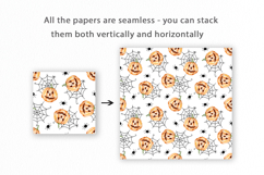 Halloween Seamless Pattern, Digital Paper Product Image 2