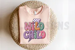 Wild Child Sublimation PNG, Wild Child Quote PNG Product Image 2