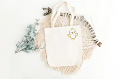 Cute Baby Chick Outline Embroidery Product Image 3