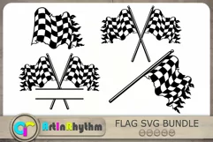 Race Flags Svg, Race Flag Monograms Svg, Race Flag Svg Files Product Image 2