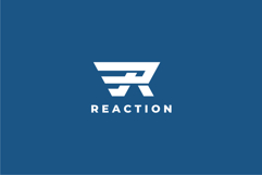 Reaction Letter R Logo Design Vector Product Image 2