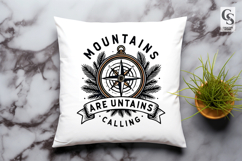 Mountains Calling Clipart sublimatoin PNG Product Image 2