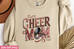 CHEER MOM PNG,Mothers day Mom sublimation Product Image 2