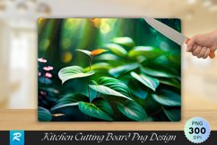 Leaves Cutting Board Sublimation Design Product Image 1