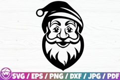 Santa Claus Face Silhouette x60 BUNDLE Product Image 5