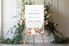 Baby Shower Welcome Sign Template 149 Product Image 1