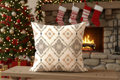 Holiday season pillow mockup Product Image 3