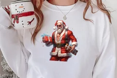 Handsome Santa Claus Clipart, Santa Claus Clipart Product Image 2