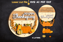 Thanksgiving Bundle SVG laser cut files for Glowforge Product Image 2
