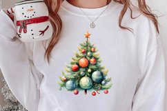 Christmas Tree Clipart Sublimation, Christmas PNG Product Image 2