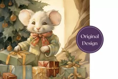 Christmas Tumbler Design, Christmas Mouse Tumbler Product Image 2