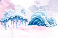 Christmas Snow Cap Sublimation Clipart, Christmas Snow Cap Product Image 3