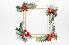 Christmas Frame Border Sublimation PNG Product Image 2