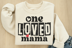 One loved mama SVG Product Image 3