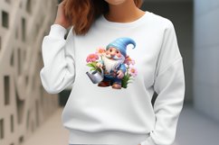 Spring Garden Gnome Sublimation Clipart Product Image 2