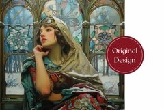 Christmas Tumbler Sublimation, Winter Tumbler Wrap Design Product Image 2