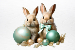 Christmas Baby Animals Clipart PNG Product Image 2