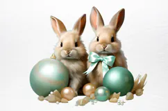 Christmas Baby Animals Clipart PNG Product Image 2