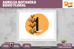 Aurelia Botanika Boho Floral Monogram Product Image 1