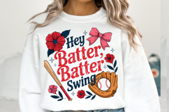 Hey Batter Swing Svg | Svg Files for Cricut | Shirt Svg Product Image 2