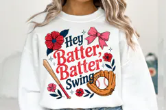 Hey Batter Swing Svg | Svg Files for Cricut | Shirt Svg Product Image 2