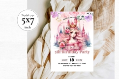 Baby Shower Invitation Template 216 Product Image 2