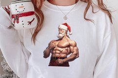 Handsome Santa Claus Clipart, Santa Claus Clipart Product Image 2