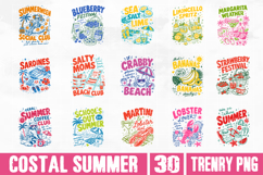 Coastal Summer PNG Bundle, Sassy Beach Vibes Sublimation Product Image 2