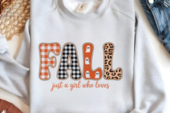 Fall Just A Girl Who Loves Product Image 3